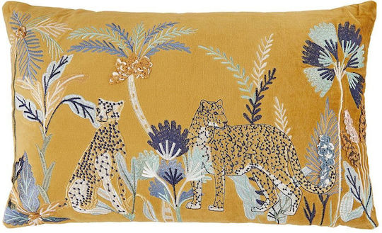 Butlers Zierkissen Bohemian Senfgelb 30x50cm