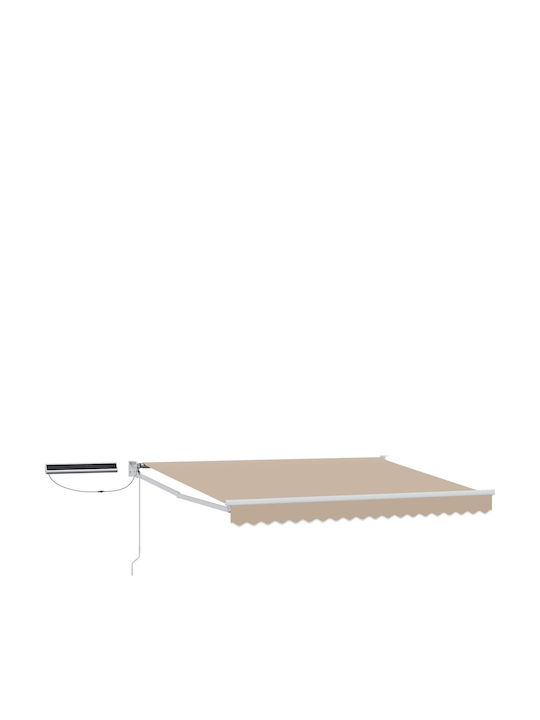 vidaXL Markise Terrasse Beige 3,5x2m