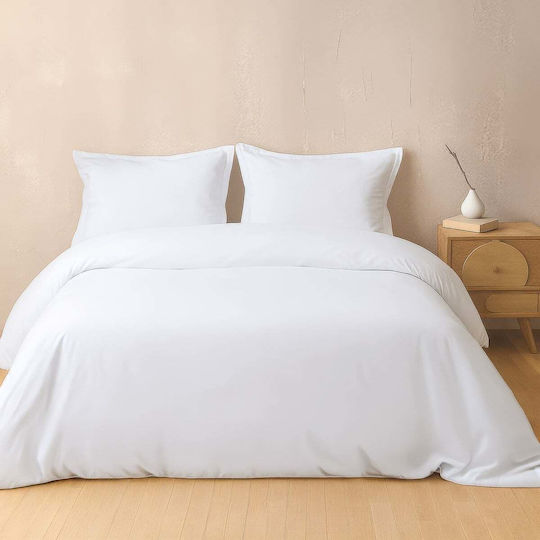 Rythmos Set Pillowcases with Envelope Cover White 50x70cm