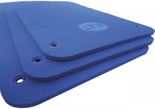 MDS Pilates Exercise Mat Blue (140x60x15cm)