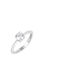 Kontopoulos Single Stone Ring In 18K White Gold With Diamond