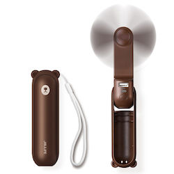 JisuLife Plus Portable Handheld Brown Fan