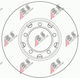 Brake Disc Mercedes 207-410 6014200272