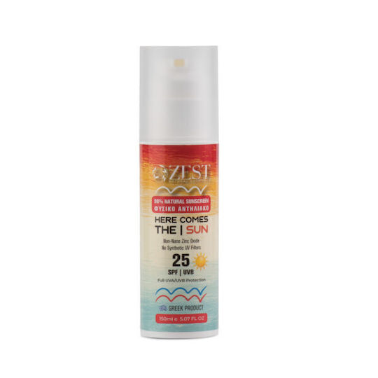 Zest Cosmetics Sonnencreme Mousse Für Gesicht & Körper SPF25 150ml