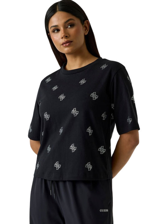 Guess Γυναικείο T-shirt Jblk