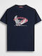 T-shirt Navy Blue 14MTS046-02304-704