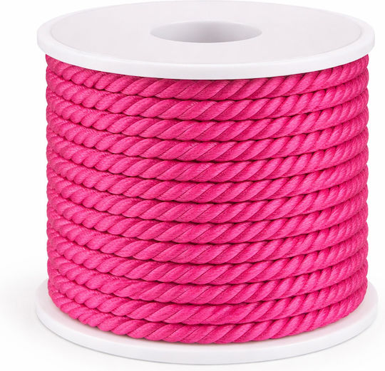 Κορδόνι Rayon 0,5εκ Φούξια 15μ