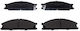 Brake Pads Front Ford Maverick LDV Cub Navara NP300 Pathfinder I Pathfinder II Pickup Terrano I
