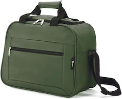Benzi Săc Voiaj Verde Textil M40xL20xÎ30cm