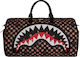 Sprayground Duffle Σακ Βουαγιάζ Καφέ από Δερματ...