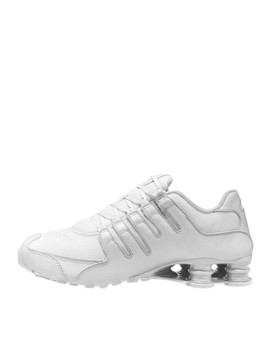 Nike Shox Nz Adidași Bărbătești Albi