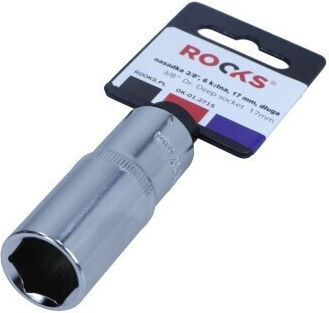 Rooks Ядка Шестоъгълна Дълга с Рамка Хост 3/8" Диаметър 17мм