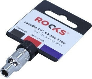Rooks Steckdosen mit Rahmen Gastgeber 1/4" Durchmesser 5mm