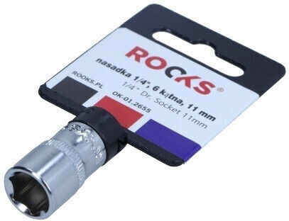 Rooks Καρυδάκι με Καρέ Υποδοχής 1/4" Διάμετρος 11mm