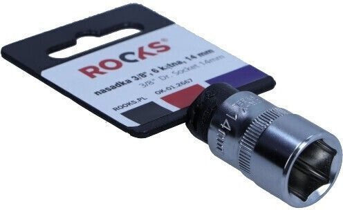 Rooks Sechseck-Karidaki mit Rahmen Gastgeber 3/8" Durchmesser 14mm