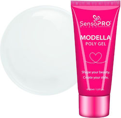Polygel Modella Sensopro Milano Milchweiß 30ml