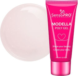Polygel Modella Sensopro Milano Nude Rosé 15ml