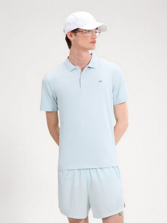 Ellesse Polo Μπλούζα Κοντομάνικη Γαλαζιο