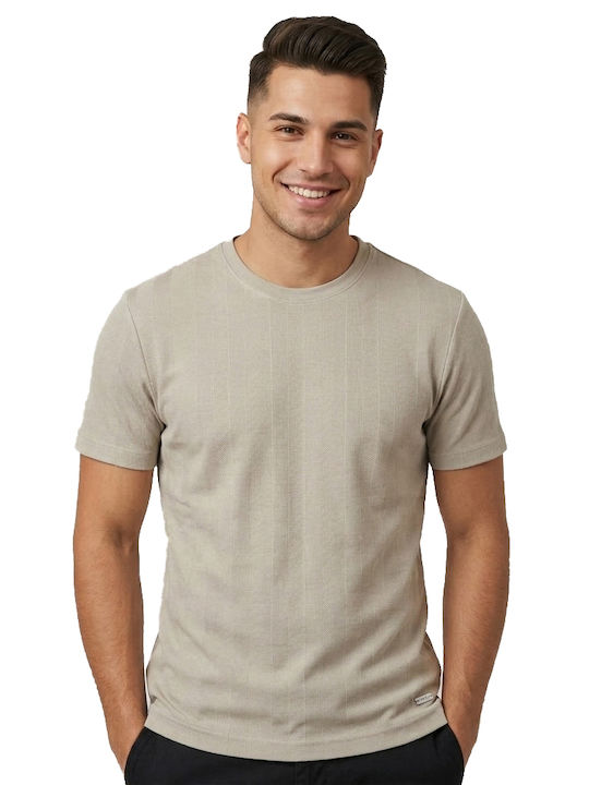 Markup Beige Herrenbluse