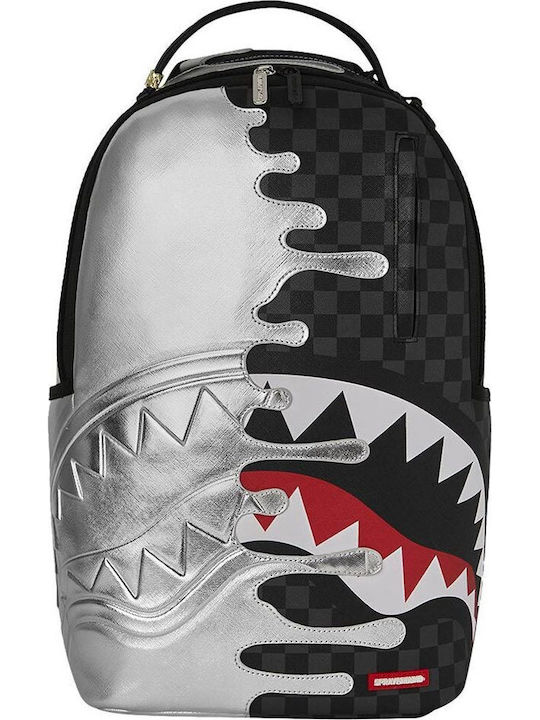 Sprayground Drip Σχολική Τσάντα Πλάτης Μαύρη με Θήκη για Παγούρι
