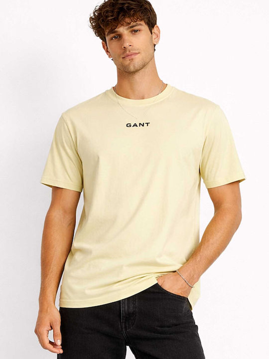 Gant T-shirt Vanilla Yellow