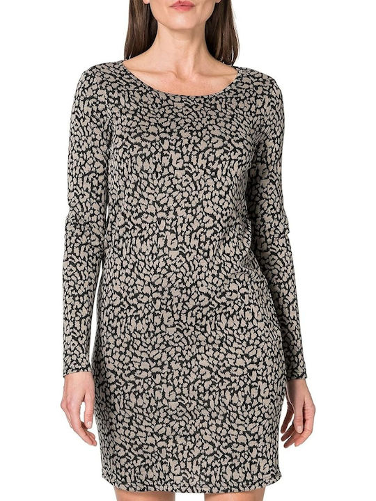Vila Knitted Dress All Day Black