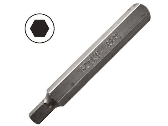Rooks Schraubendreher-Bits 10 Mm 3/8 Sechskant 12 Mm x 75 Mm 73mov5-2 S2 Ok073034