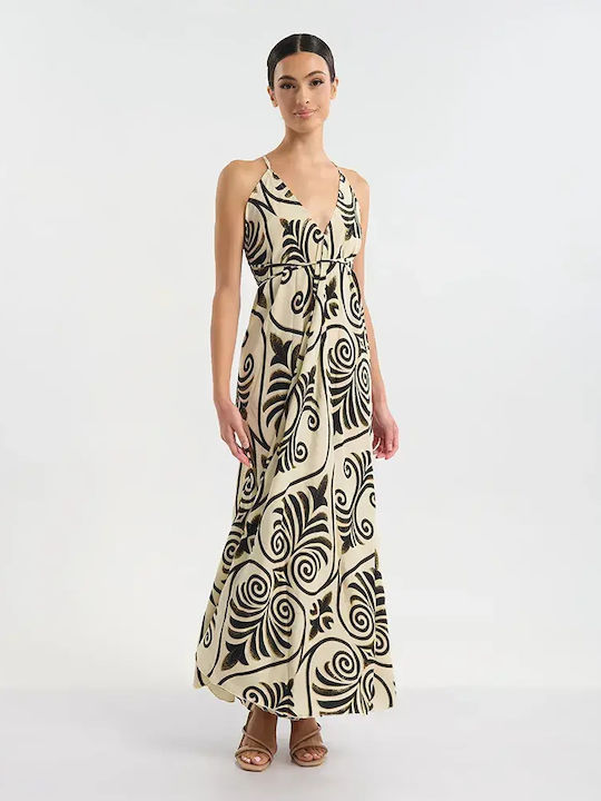 Summer Maxi Ecru Dress