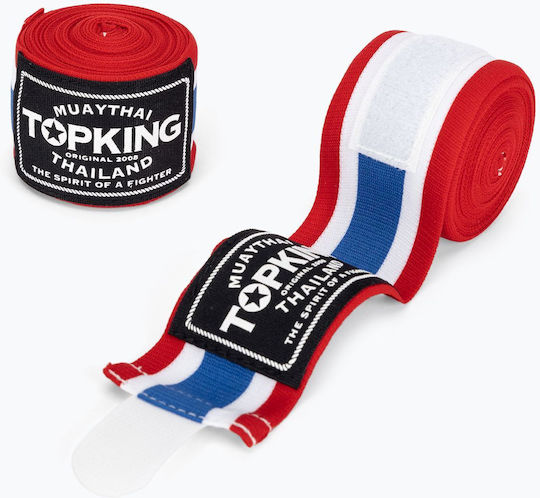 Top King 450 Cm Boxing Wraps Thai Flag