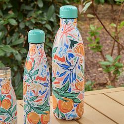 5Five Stainless Steel Thermos Bottle 1lt Oranges