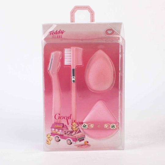 Professional Set with Make Up Sponges for Foundation 4 Pieces