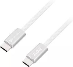 Forcell USB 2.0 USB-C male - USB-C 240W 1.2m