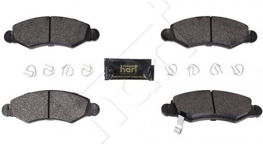 Hart Bremsbeläge Vorderseite Suzuki Ignis Wagon R+ 03