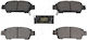 Brake Pads Back Toyota Avensis Verso 2.0-2.4 01