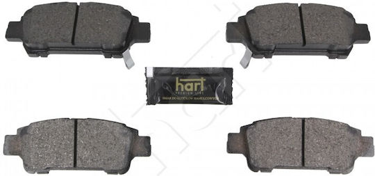 Brake Pads Back Toyota Avensis Verso 2.0-2.4 01