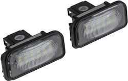 Φωτισμός Πινακίδας Κυκλοφορίας Mercedes-benz Clk 2002-2010 1.8l Coupe Mercedes-benz Clk 2002-2010 3.0l Coupe Mercedes-benz Clk 2002-2010 5.5l Coupe