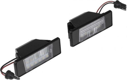 License Plate Lighting Nissan Juke 2010-2019 1.2L SUV Nissan Juke 2010-2019 1.5L SUV Nissan Juke 2010-2019 1.6L SUV