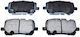 Спирачни Накладки Предни Toyota Avensis Verso 2.0 Avensis Verso 2.0d 0446502080
