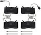 Front Brake Pads Alfa Romeo Giulia Stelvio 77367677