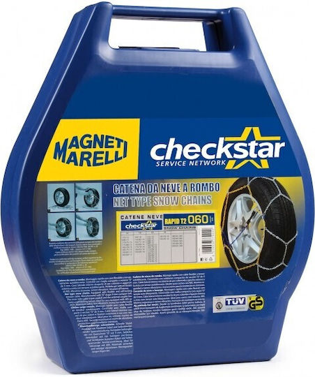 Magneti Marelli 130 Anti Skid Chains Thickness 9mm Passenger Car 2 Pieces