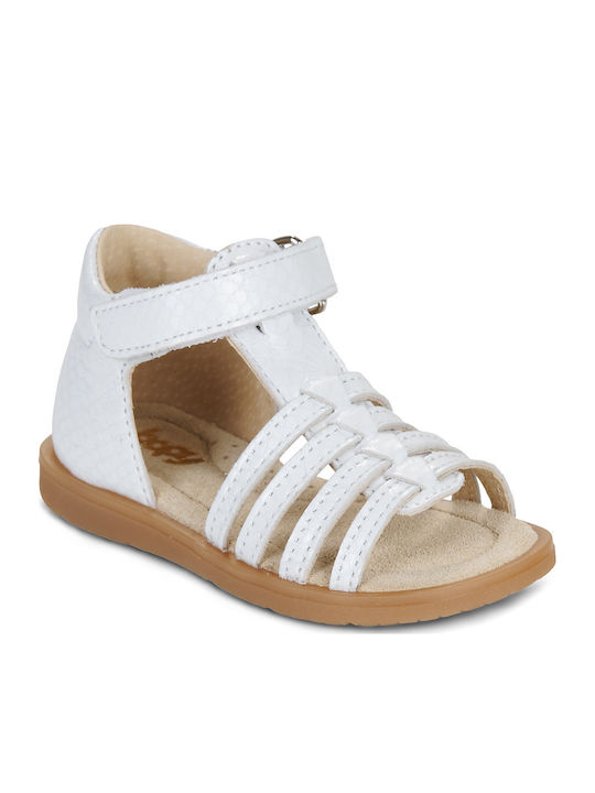 Kids' White Sandals