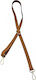 4-2503 Leather Adjustable Bag Strap Savil Tabac Brown
