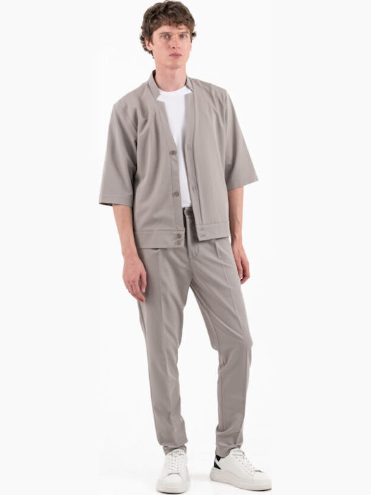 Vittorio Artist Short Sleeve Shirt Gray