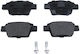 Zurück Bremsbeläge Fiat Bravo II Multipla Stilo Mito Delta III 363700205165
