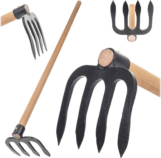 Kadax Premium Forged Garden Hoe 17 Cm Handle Steel Weeding