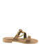Women's Flat Sandals Brown