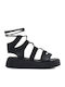 Leather Women's Anatomic Black Sandals