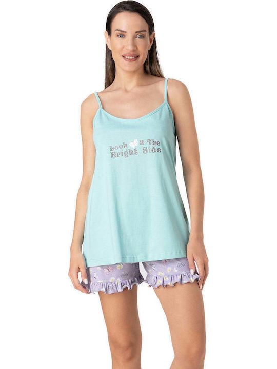 Relax Lingerie Καλοκαιρινό Γυναικείο Σετ Πιτζάμ...