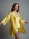 Milena by Paris Summer Women's Pyjama Set Yellow Set4176_5220-Yellow