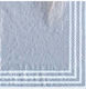 Σετ Χαρτοπετσέτες 20 Τεμαχίων 16.5cm X 16.5cm ''stripe Border Silver'' Caspari